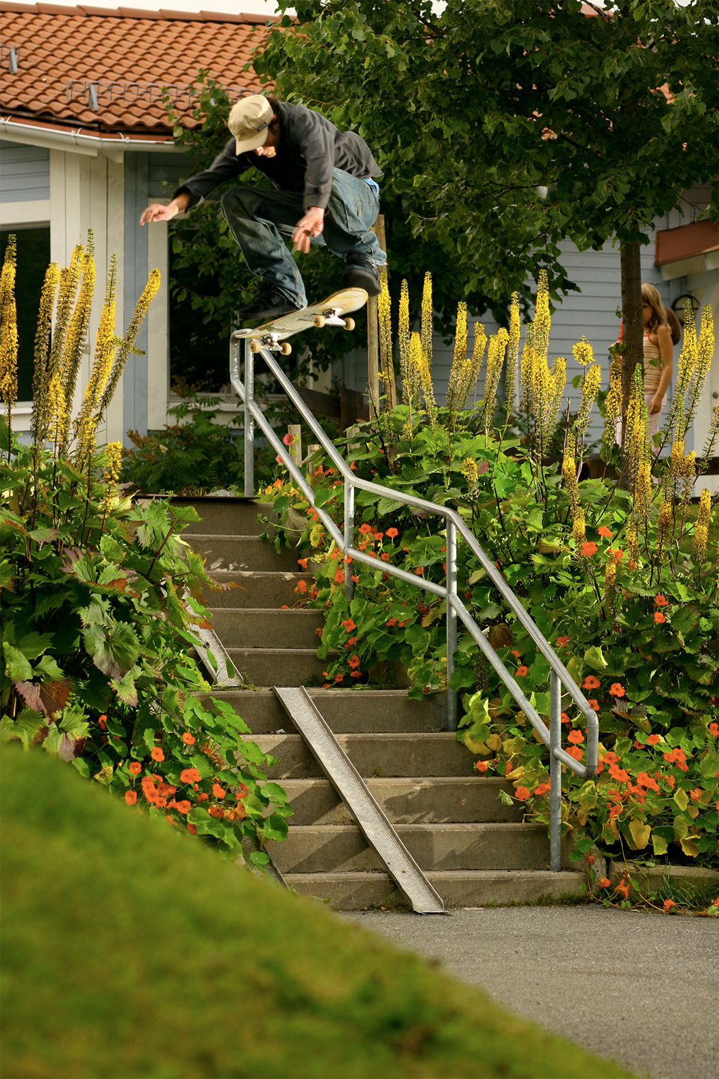 skateboarding
