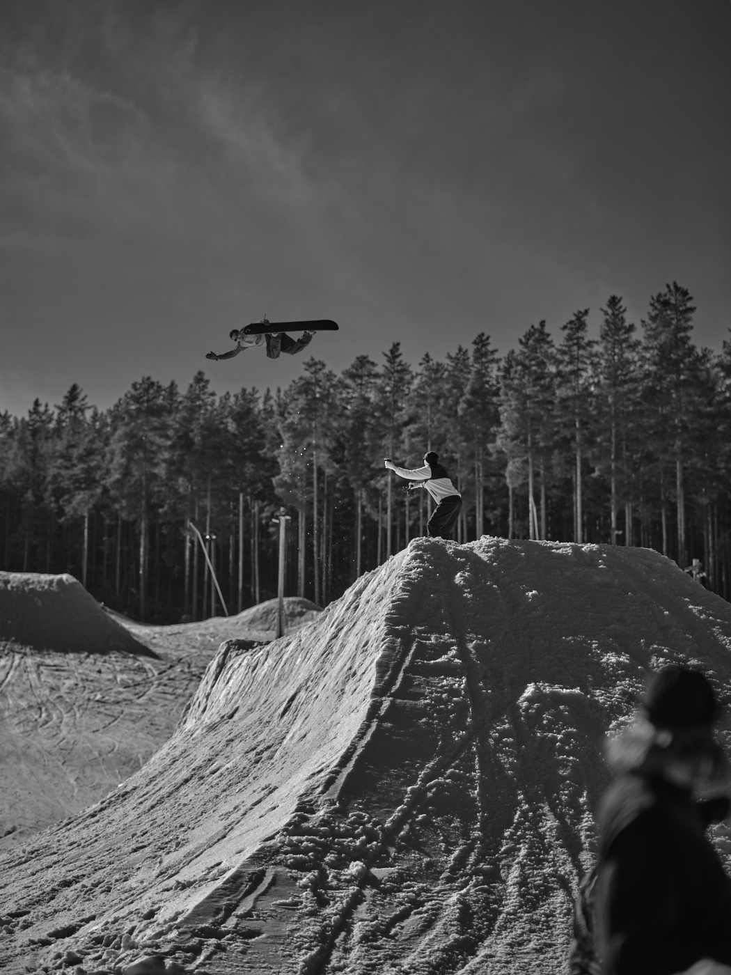 snowboarding